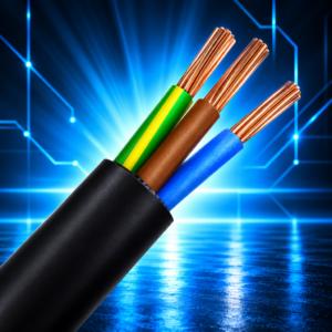 Câble Électrique INGELEC U1000 R2V – 3×1,5 mm² – CABLEU1R2VING
