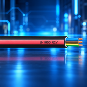 Câble U-1000 R2V 3G1,5 mm² – Cuivre Rigide – 0,6/1 kV – Avec Terre