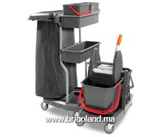 Chariot de ménage en plastique sans sac K-BHM 300 - Comet