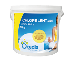 Chlore en galets 5 Kg - Ocedis