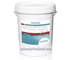 CHLORIFIX chlore granulé 25 kg BAYROL