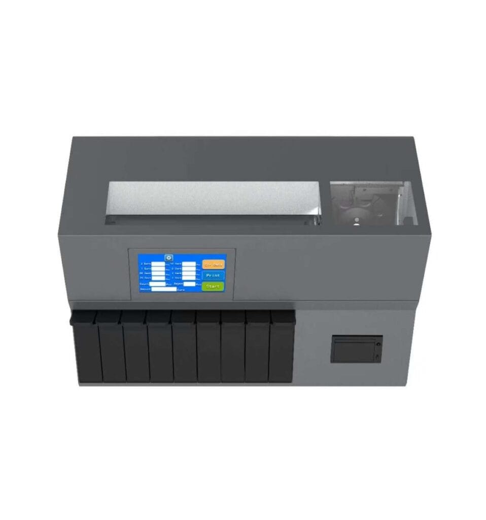 Compteuse-Trieuse Automatique de Pièces – Compteur de Monnaie