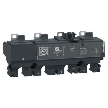 Déclencheur Schneider Electric TM125D – 125 A – 4P3D – C166TM125