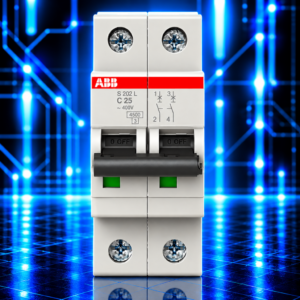 Disjoncteur ABB S202L-C25 – 2P – 25 A – Courbe C – 4,5 kA