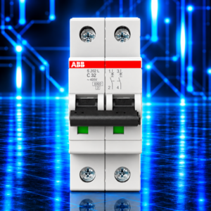 Disjoncteur ABB S202L-C32 – 2P – 32 A – Courbe C – 4,5 kA