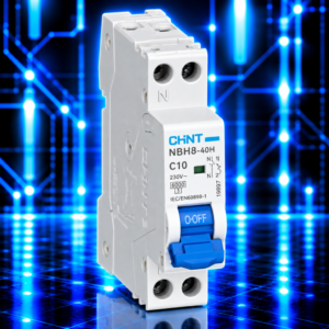 Disjoncteur CHINT – 1P+N – 10 A – Courbe C – 372110C