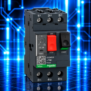 Disjoncteur Moteur Schneider TeSys GV2ME08 – 2,5 à 4 A – 3P