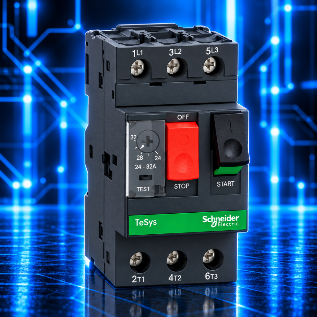 Disjoncteur Moteur Schneider TeSys GV2ME32 – 24 à 32 A – 3P