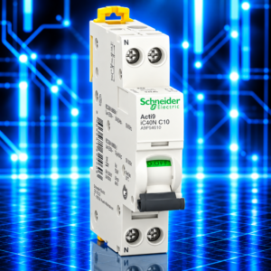Disjoncteur Schneider Acti9 iC40N – 1P+N – 10 A – Courbe C