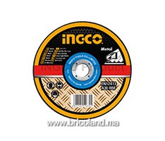 Disque à tronçonner 125 x 22.2 x 1.2mm pour métal- INGCO