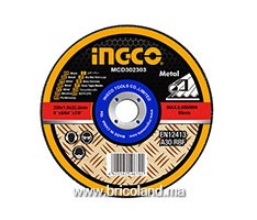 Disque à tronçonner 230 x 1.9 x 22.2mm pour métal - INGCO