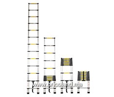 Echelle télescopique 11 marches 3.2m - SARAYLI
