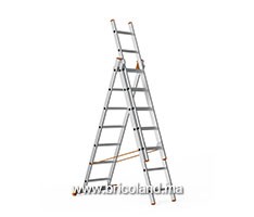 Echelle triple en aluminium 3x2m - SARAYLI