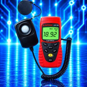Luxmètre numérique Fluke LM-120 avec mesure jusqu’à 200 000 lux