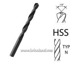 Forets à métaux cylindrique HSS LAMINÉ - DIAGER