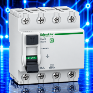 Interrupteur Différentiel Schneider Easy9 EZ9R62425 – 4P 25 A – 300 mA Type AC
