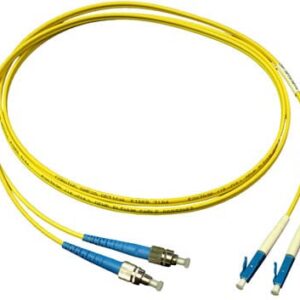 Jarretière Fibre Optique FC/LC Duplex Monomode – 10 m