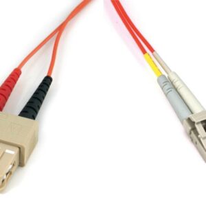 Jarretière Fibre Optique LC/SC Multimode OM1/OM2 – 1 m