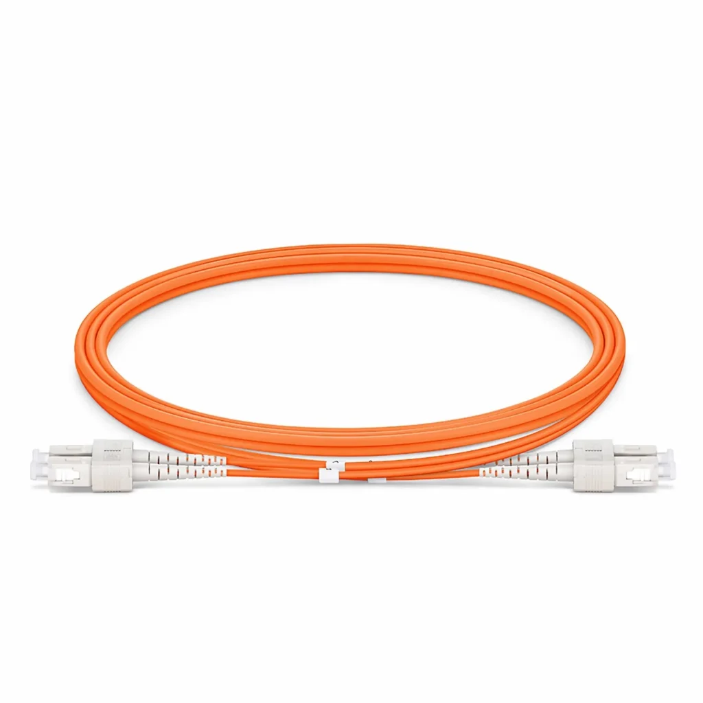 Jarretière Fibre Optique SC/SC Multimode OM1/OM2 – 1 m