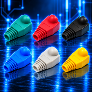 Manchons de Protection RJ45 Cat6A – Lot de 1 000 Pièces