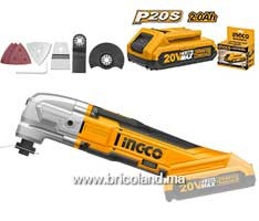 Outil multifonctions Sans Fil 20V - INGCO