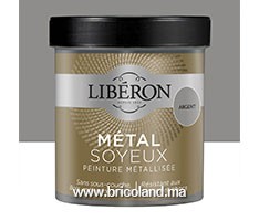 Peinture bois métallisée Métal Soyeux 0.5L - Libéron