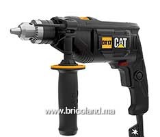 Perceuse à percussion 750 W 13 mm DX17 CATERPILLAR