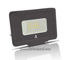 Projecteur LED SLIM SMD 30W IP65 2550LM NOIR - VITO