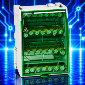 Répartiteur Tétrapolaire Schneider Electric 100 A – 4×7 Trous – LGY410028