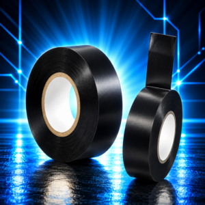 Ruban Isolant Adhésif Noir – 0,13 mm × 19 mm × 20 Yards – RUBAN-ADHESIF
