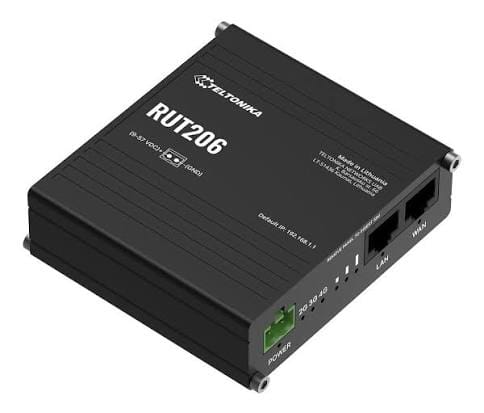 Routeur Industriel 4G LTE Cat 4 Teltonika RUT206 – RS232 & RS485