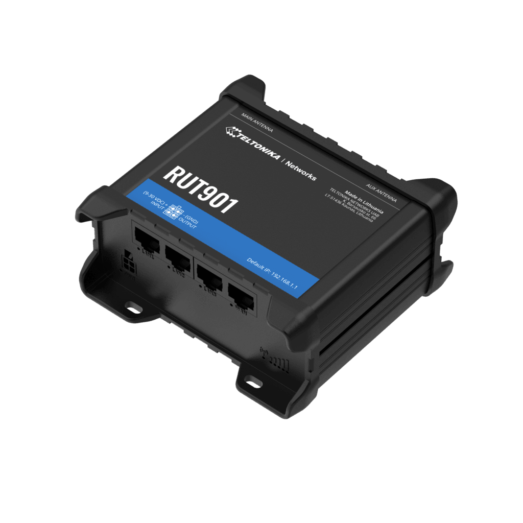 Routeur industriel Teltonika RUT906 – GNSS antenna OR DinRail