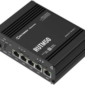Routeur Industriel 5G Teltonika RUTM50 – Dual SIM & Gigabit
