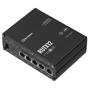 Routeur Industriel Dual 4G LTE Cat 6 Teltonika RUTX12 – Double Modem