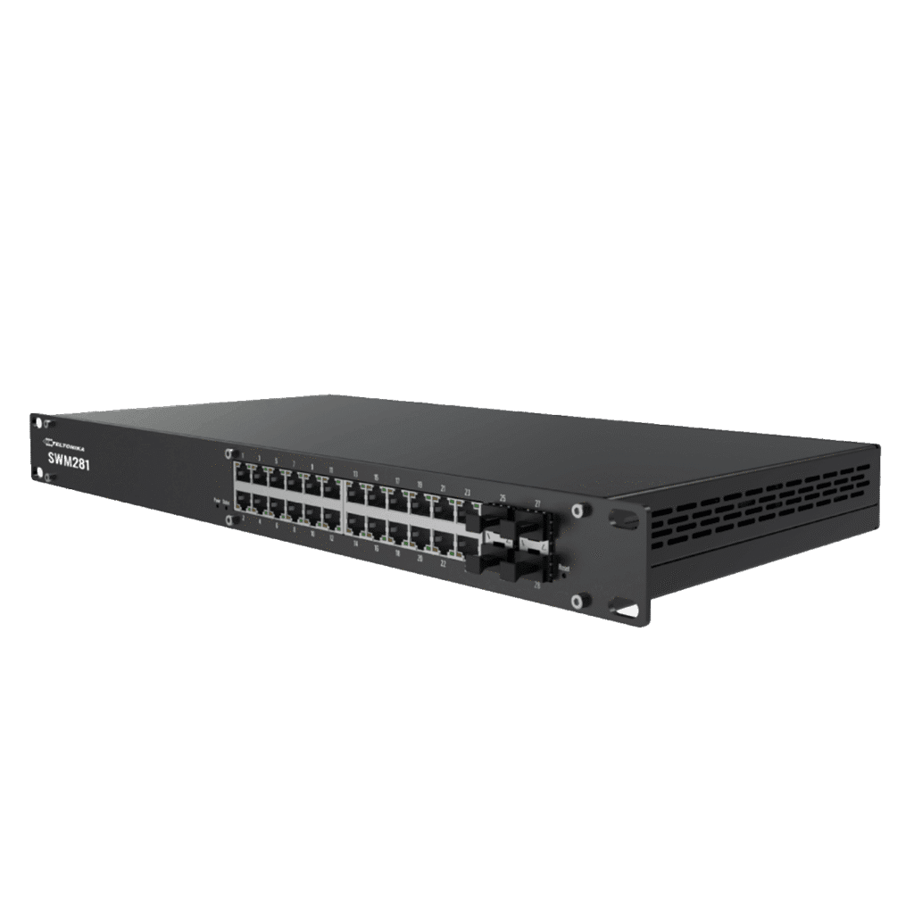 Switch Manageable Teltonika SWM281 – 24 Ports Gigabit + 4 SFP