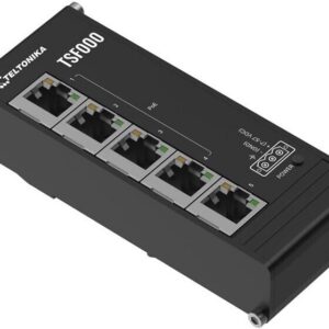 Switch Industriel PoE+ Teltonika TSF000 – 5 Ports Ethernet, Format Plat