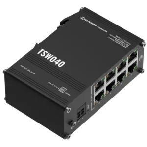 Switch Industriel PoE+ Teltonika TSW040 – 8 Ports Fast Ethernet