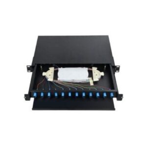 Tiroir Fibre Optique 12 Ports SC Monomode Simplex – Équipé