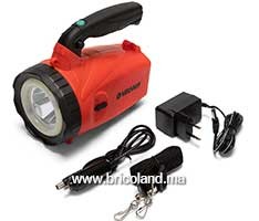 Lampe torche à main rechargeable 5W IR558 Velamp