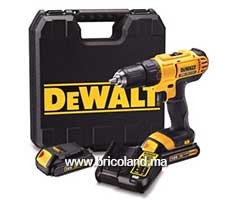 Perceuse visseuse 18V 1.5Ah Lithium - Malette - DeWALT
