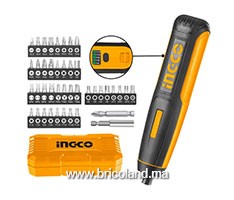 Visseuse électrique rechargeable sans fil 4V Lithium-Ion - INGCO
