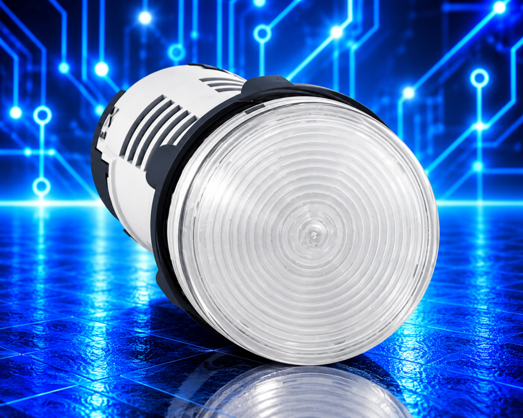 Voyant LED Clair Schneider XB7EV07MP – 230 V AC – IP65